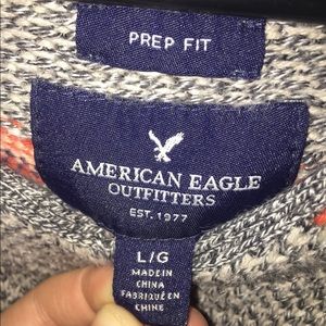 American eagle wool drawstring hoodie